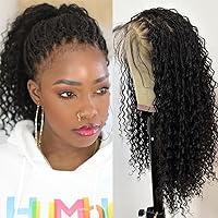 Boho Box Braids Wig HD Full Lace Braided Wig Human Hair Square Parted Knotless Pre Pluched With Baby Hair Braided Wigs for Black Women(22 inch)