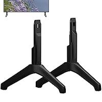 Base Stand for Samsung TV Legs, for UN58TU700DF UN58TU700DFXZA BN96-50856A, for Samsung 58 Inch TV Legs with Non-Slip Feet (Black)