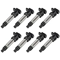 SCITOO 100% New 8pcs Ignition Coil Set Compatible for Buick Lucerne for Cadillac DTS/Seville/Deville 2004-2006 Automobiles Fit for OE: UF564 C1556
