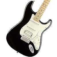 Fender Player Stratocaster HSS Electric Guitar, with 2-Year Warranty, Black, Maple Fingerboard