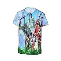 Anime That Time I Got Reincarnated As A Slime T Shirt Man's Casual Tee Summer Crew Neck Short Sleeve T-Shirts