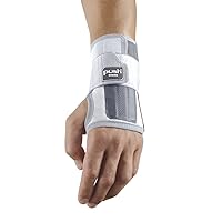 PUSH Med Wrist Brace – Sleek Wrist Support with Maximum Immobilization and Comfort. Pain relief for Wrist Injury, Tendonitis, Carpal Tunnel (CTS), and more! (Left Size 4)