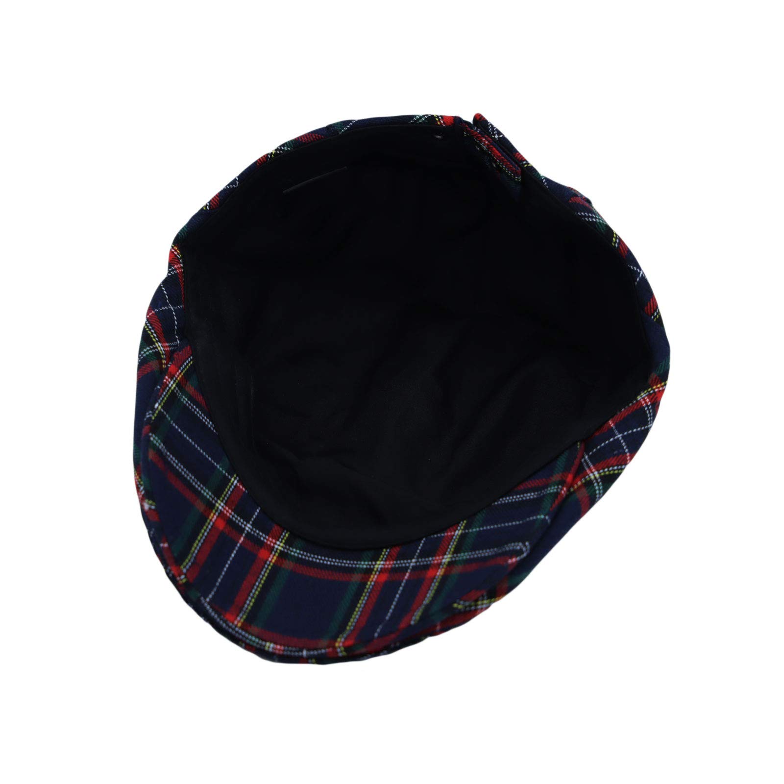 Wismoons YZ30078 Stylish Plaid Hunting Hat, Men's, Women's, Adjustable Size