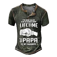 Mens 2024 Patriotic Shirts 4th of July America T-Shirt Funny Shirts for Dads Gift Humor Novelty Tees Family T Shirt
