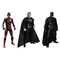 Mezco Toys Zack Snyder's Justice League 1/12 Deluxe Steel Box Set 15-17 cm Figures