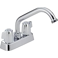 Peerless P299232 Classic Two Handle Laundry Faucet, Chrome