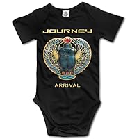 Journey Arrival Band Infant Boys Girls Baby Onesie Clothes Organic Black
