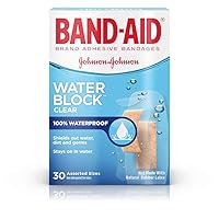 BAND-AID® Brand WATER BLOCK® Clear Bandages, 30 Count