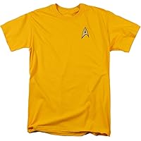 Popfunk Classic Star Trek Uniform T Shirt Collection & Stickers