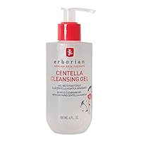 Erborian - Cleansing Gel - Gentle Daily Facial with Soothing Centella Asiatica Extract - Purifying, Detoxifying & Moisturizing Face Cleanser Removes Impurities - Korean Skincare - 6 fl. oz