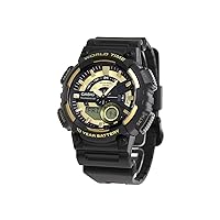 [Casio] CASIO Standard, World Time Watch, Men's AEQ – 110bw – AVDF Quartz Gold X Black [parallel import goods]