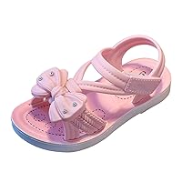 Children Sandals Soft Flat Shoes Fashion Comfortable Flower Sandals Lightweight Baby Princess Girl Sandals Size 13