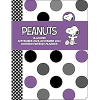 Peanuts 16-Month 2023-2024 Monthly/Weekly Planner Calendar Peanuts 16-Month 2023-2024 Monthly/Weekly Planner Calendar Calendar
