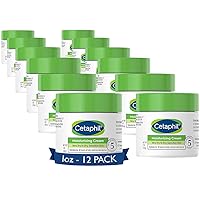 Cetaphil Body Moisturizer, Hydrating Moisturizing Cream for Dry to Very Dry, Sensitive Skin, NEW 1 oz 12 Pack, Fragrance Free, Non-Comedogenic, Non-Greasy