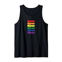 Spur Texas LGBTQ Gay Pride Month Rainbow Solidarity Tank Top