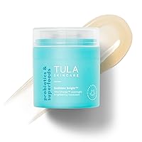 TULA Skin Care Bedtime - Bright Vita-Charge™ Overnight Brightening Treatment, Vitamin C & Niacinamide help Even Skin Tone & Texture, 1.7fl oz