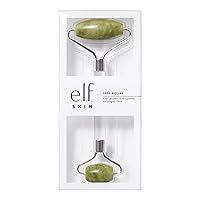 e.l.f. SKIN Jade Roller, Facial Roller to Massage & Destress Skin, Gently Massages, Soothes & Boosts Skin’s Vitality