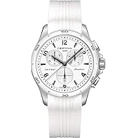 Certina DS First Lady Chronograph White Dial Ladies Watch C030.217.17.017.00