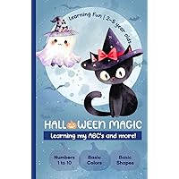 Learning my ABC's and more! Halloween Magic | 2-5 year olds: Numbers 1 to 10 | Basic Colors & Shapes | Letters A to Z