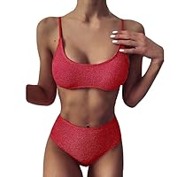 Underwire Swim Push-Up Padded Bra Bikini Set Swimsuit Swimwear