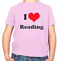 I Love Reading - Childrens/Kids Crewneck T-Shirt