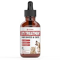 Dog UTI Treatment | Cat UTI Medicine | Pumpkin for Dogs | Cranberry Supplement for Dogs | Pumpkin for Cats | Dog UTI | Cat UTI | Cranberry for Dogs | Cat Urinary Tract Infection Treatment | 1 fl oz
