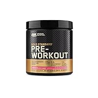 Optimum Nutrition Gold Standard Pre-Workout, Vitamin D for Immune Support, with Creatine, Beta-Alanine, and Caffeine for Energy, Keto Friendly, Watermelon Candy, 30 Servings (Packaging May Vary)