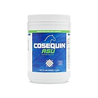 Nutramax Cosequin ASU Joint Health Supplement for Horses - Powder with Glucosamine, Chondroitin, ASU, and MSM, 500 Grams