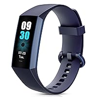 Fitness Tracker with Heart Rate Blood Oxygen Blood Pressure Sleep Monitor,1.10''AMOLED Touch Color Screen,IP67 Waterproof Activity Tracker,Step Counter for Walking for Women Men