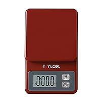 Taylor Compact Digital Scale (Red)