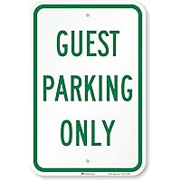 SmartSign Guest Parking Only Sign | 12