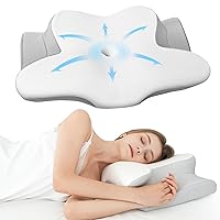 Cervical Pillow for Neck Pain Relief,Memory Foam Pillows with Ergonomic Design,Neck Pillow for Side, Back and Stomach Sleepers