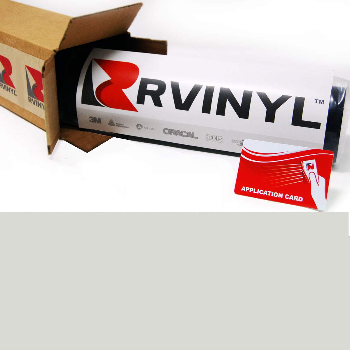 Avery Dennison HV 1200 White Reflective 101-R 2ft x 1ft High Visibility Vinyl Film Sheet Roll - for Cricut, Silhouette Cameo, Craft and Sign Cutters