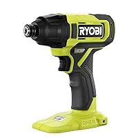 RYOBI ONE+ 18V Cordless 1/4 in. Impact Driver (Tool Only) Green