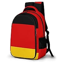 Flag of Germany Casual Backpack Fashion Travel Hiking Laptop Bag Work Picnic Camping Beach
