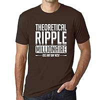 Men's Graphic T-Shirt Theoretical Ripple Millionaire Est Any Day Now Eco-Friendly Limited Edition Short Sleeve