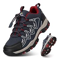 UOVO Boys Shoes Tennis Running Waterproof Hiking Sneakers Kids Athletic Outdoor Slip Resistant Little/Big