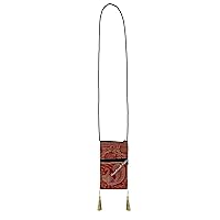 Handicraft Bazarr Mobile Holder Sling Bag Golden Embroidery Boho Classic Wallet Brocade Silk Cross Body Women Shoulder Purse
