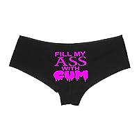Xmiral Sexy Briefs Women's Funny Letters Printed Lingerie Panties Fashion Underpants(a-Pink,L)