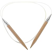 ChiaoGoo 40-Inch Bamboo Circular Knitting Needles, 50/25mm