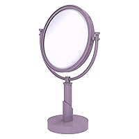 Allied Brass TR-4/2X-LVN Tribecca Collection 8 Inch Vanity Top Make-Up Mirror 2X Magnification, Lavender