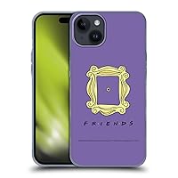 Head Case Designs Officially Licensed Friends TV Show Peephole Frame Iconic Soft Gel Case Compatible with Apple iPhone 15 Plus