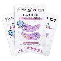 The Crème Shop BT21 “Pump It Up!” MANG Hydrogel Under Eye Patches | Lifting & Refreshing (3 Pack)