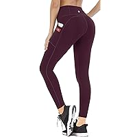 Ewedoos Yoga Pants Women Workout Leggings with Pockets for Women High Waisted Tummy Control Gym Leggings Workout Pants