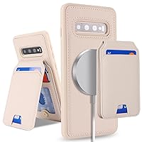 Ｈａｖａｙａ for Galaxy S10 case Wallet magsafe Compatible Samsung Galaxy S10 case Magnetic with Card Holder 6.1