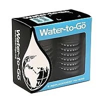 Replacement Filter (2 Pack - 75 CLS 26 oz) Compatible with All Water To Go Bottles