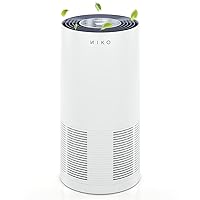 MIKO Air Purifier For Home Large Room Covers Up To 1450 Sqft | H13 True HEPA With PM2.5 Sensor, Auto Function, 4 Fan Speeds- Removes Up to 99.97% of Allergies, Asthma, Smoke, Dust For Home