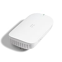 Cisco Business 151AXM Wi-Fi 6 2x2 Mesh Extender - Wall Outlet, 3-Year Hardware Protection (CBW151AXM-B-NA) | Requires Cisco Business 150AX Access Points