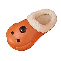 Slipper Boots for Women Indoor Cute Ladies Couple Cotton Mop Cute Cartoon Animal Slippers Plus Women Slippers
