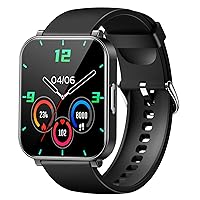 Imzuc Smart Watch, Health Fitness Tracker for Women & Men, Touchscreen Smartwatch with Heart Rate Tracking, Sleep Monitor & SpO2, IP68 Waterproof Sports Watch Compatible with Android & iOS Phones